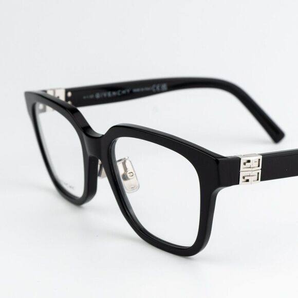 NEW Givenchy GV50040F 001 Black Women Square Eyeglasses - Picture 6 of 10